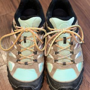 Merrell x unlikely hikers 9 Wide used women